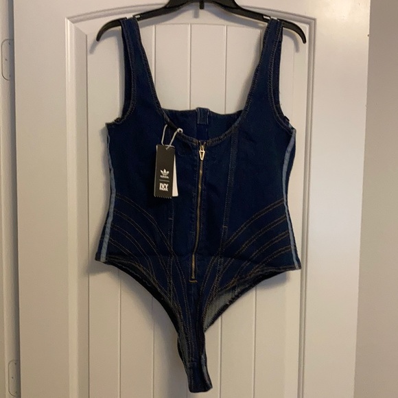 *SOLD*IVY PARK Denim Bodysuit - Picture 3 of 7